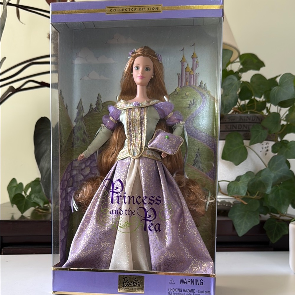 Barbie Princess and the Pea Doll - Purple and Cream